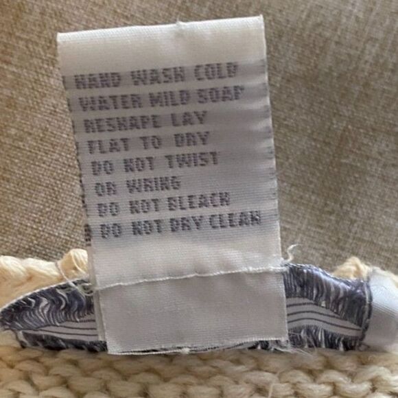 Boho Beaded Fringe Scoop Neck Sweater/Cardigan Women Size M - Picture 7 of 7